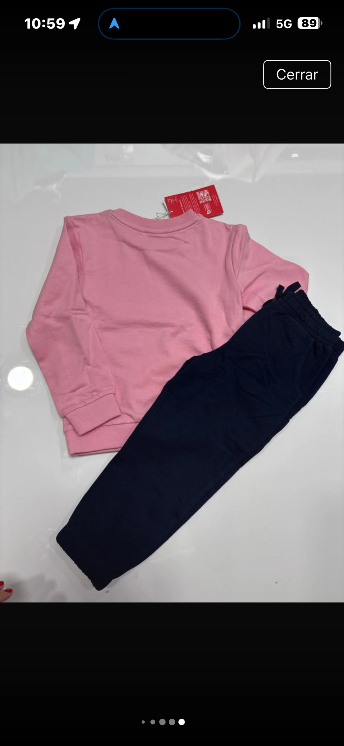 Conjunto de moletom para menina – photo 4